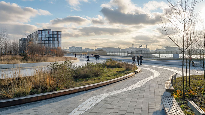 Modern Urban Park
