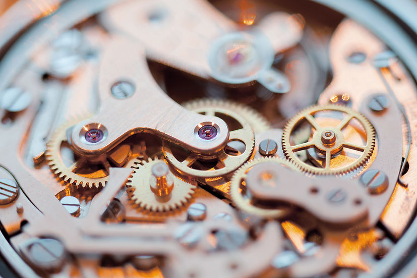 Watch Mechanism Close-Up