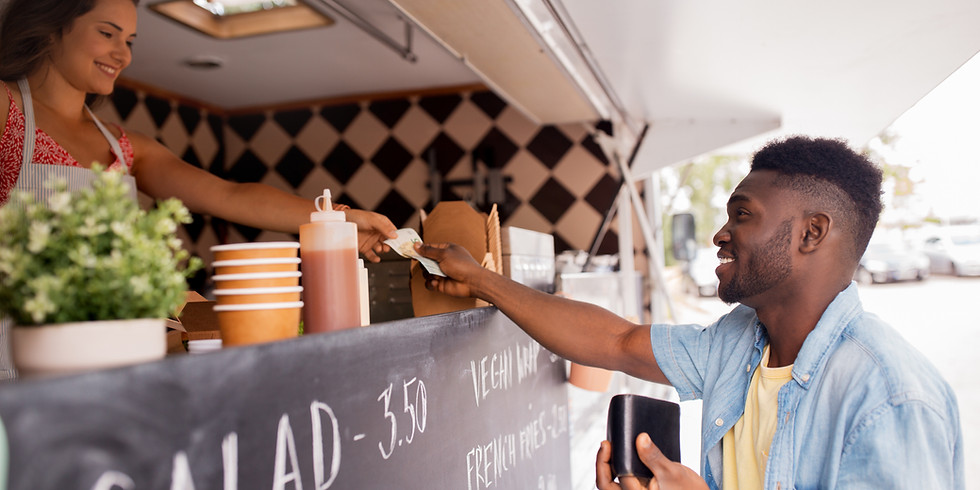 Uno Dos Tacos Food Truck and LP Library Book Mobile