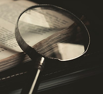Magnifying Glass Close-Up