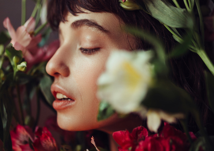 Portrait de fleur