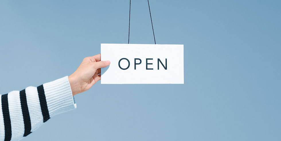 Open Sign Display