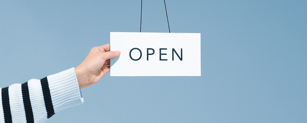 Open Sign Display