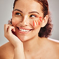 Woman With Face Art