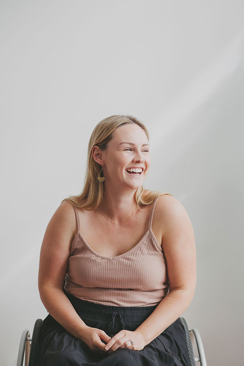 Smiling Woman Sitting