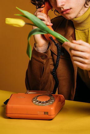Telefon im Vintage-Stil