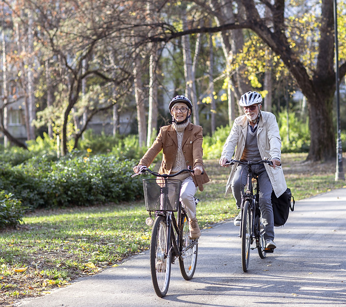 passeio de bicicleta