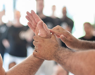 Hands Practicing Technique