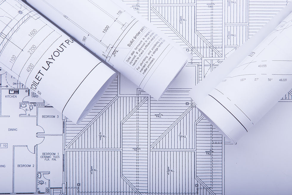 Background image of architectural plans