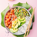 Poke Bowl with Salmon