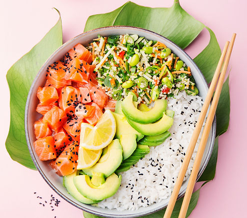 Poke Bowl with Salmon