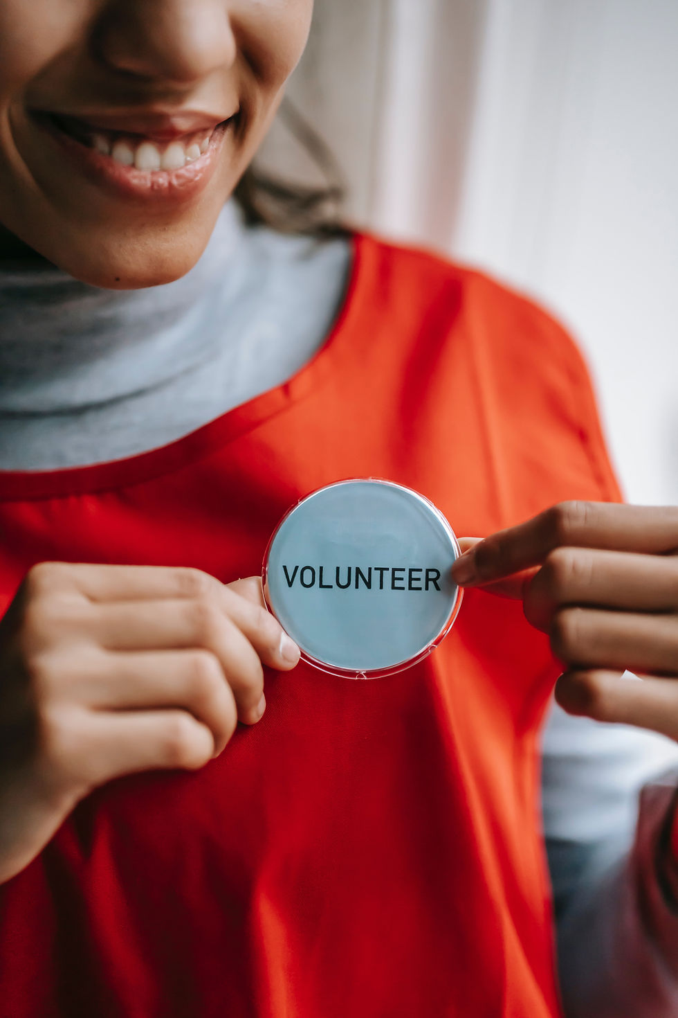 Volunteer Badge Display