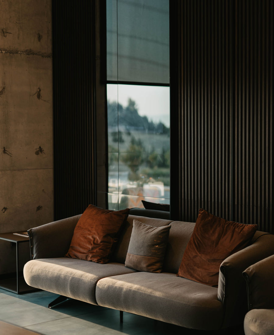 A calm meeting space at Rosewood Law