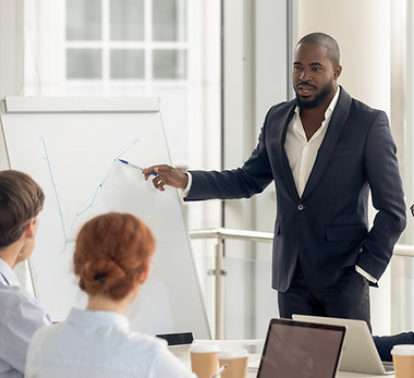 Business Presentation Scene