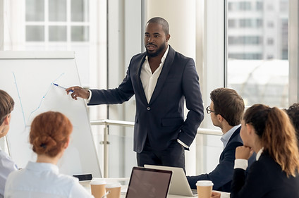 Business Presentation Scene