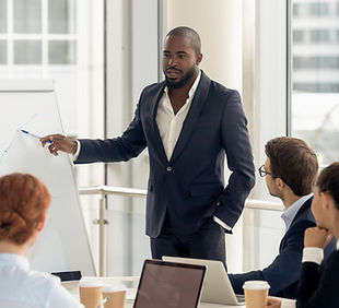 Business Presentation Scene