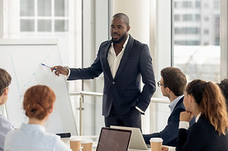 Business Presentation Scene