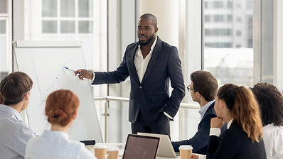 Business Presentation Scene