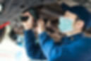 Mechanic Wearing Mask