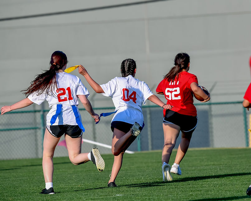Flag Football-Spieler