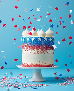 Patriotic Celebration Cake