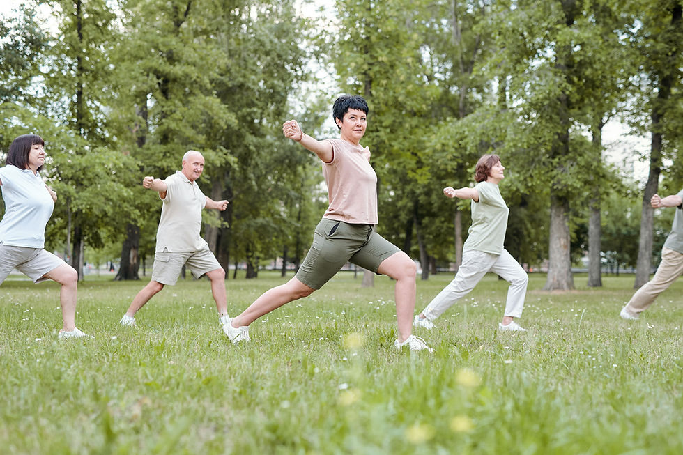 Group Outdoor Exercise