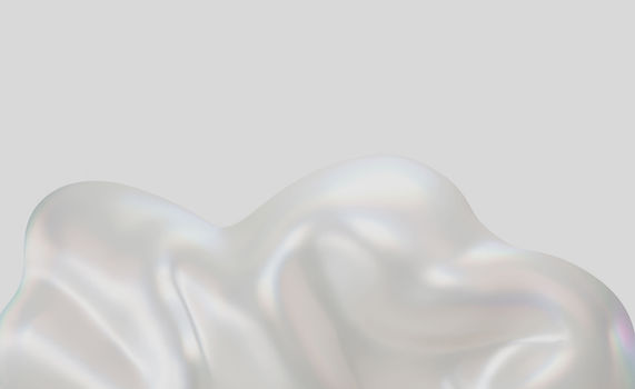 Objeto ondulado abstracto