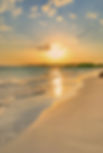 Pôr do sol na praia