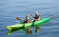 Pareja kayak