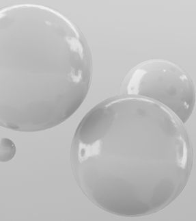 Glossy White Spheres