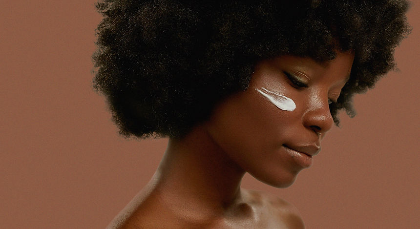 Woman With Skincare