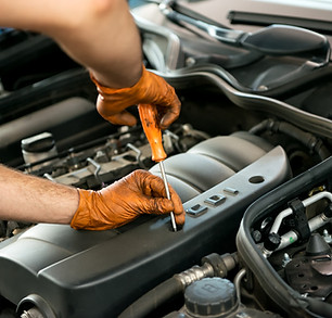 Working On Car Engine