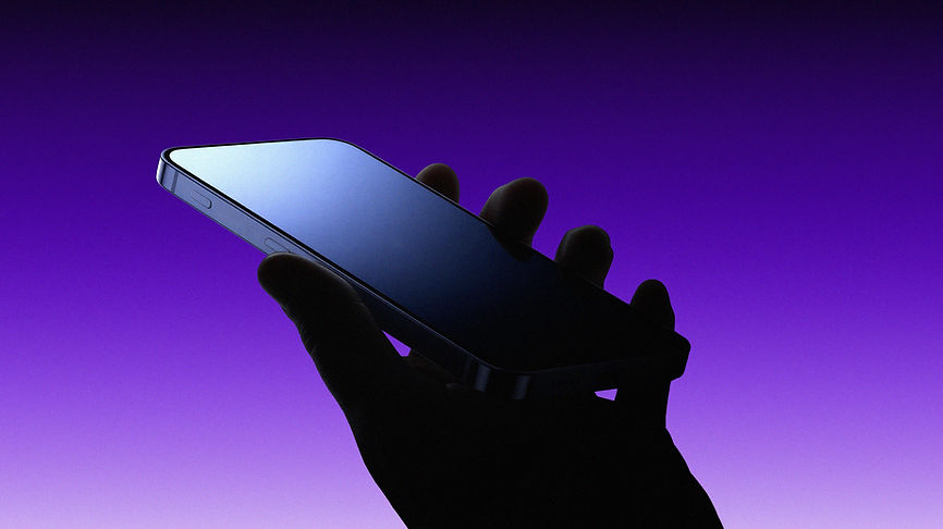 Hand Holding Phone