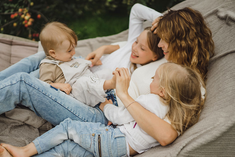 Mother With Children