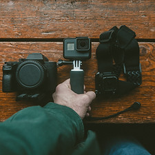 Kameraausrüstung-Setup