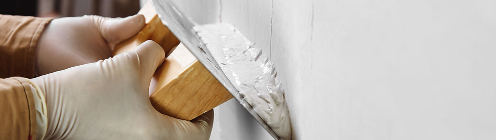 Finish repair of a Wall