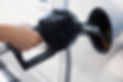 Woman holding fuel pump