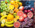 étalage de fruits coloré