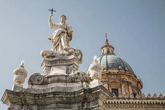 Saint Rosalia Skulptur