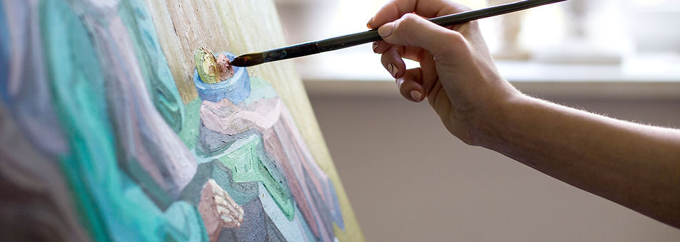 Creative painting event setup for groups and fundraisers