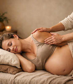 Séance de massage pour femmes enceintes