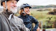 Bike Riding Couple