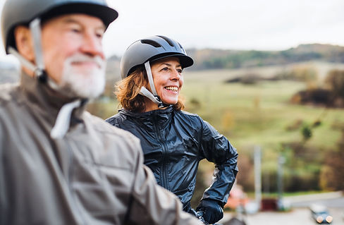 Bike Riding Couple