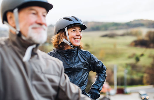 Bike Riding Couple