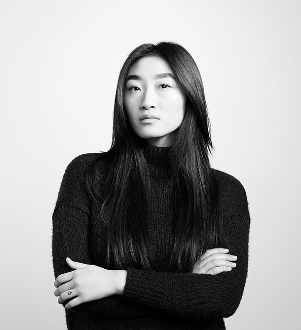 Black And White Portrait