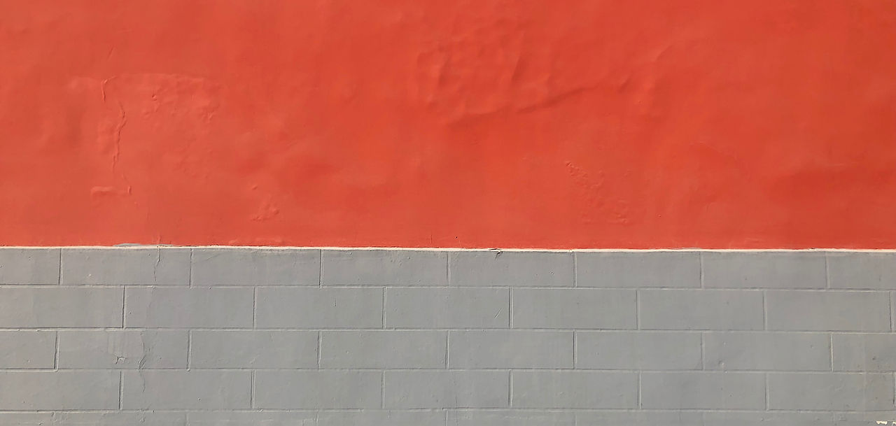 Red and Grey Wall