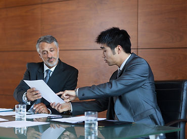 Meeting Between Colleagues