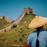 Por la gran muralla china