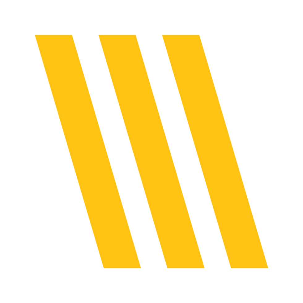 Yellow Striped Design