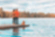 At the lake